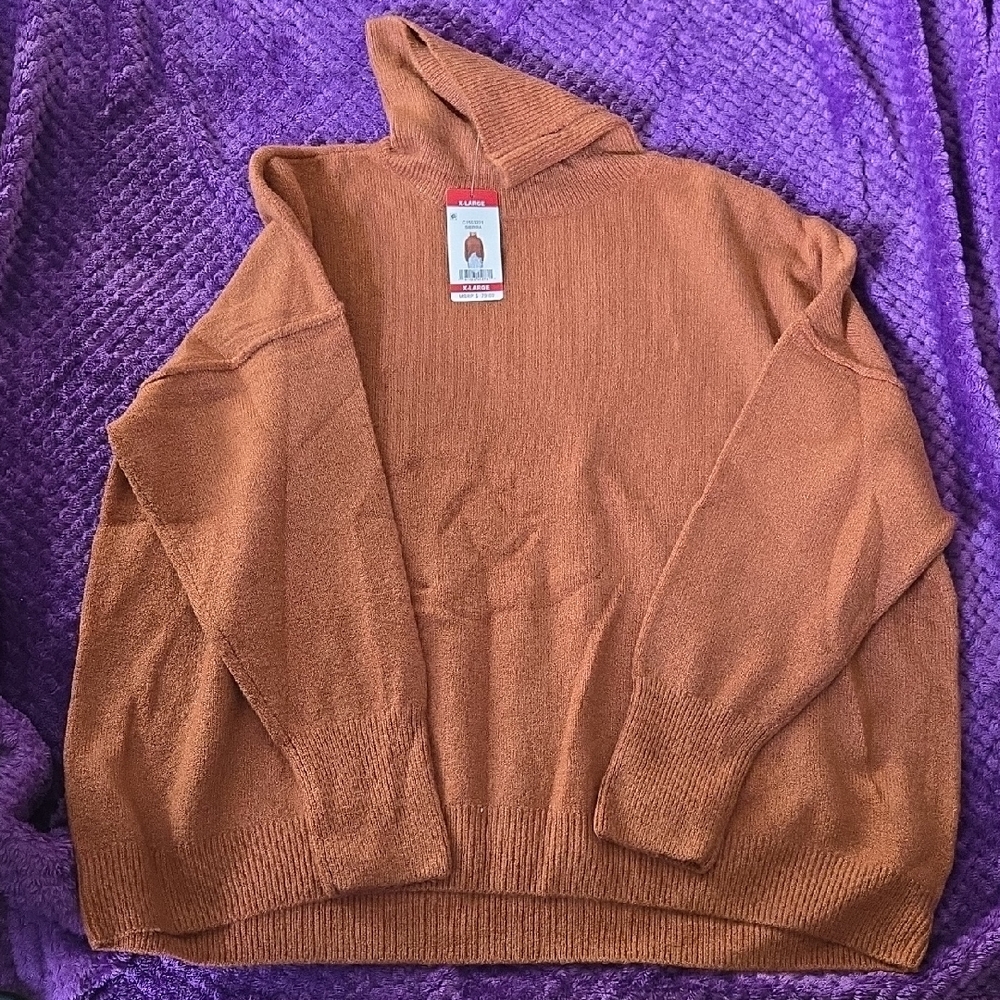 Vince Camuto Women's Sweater in Warm Brown